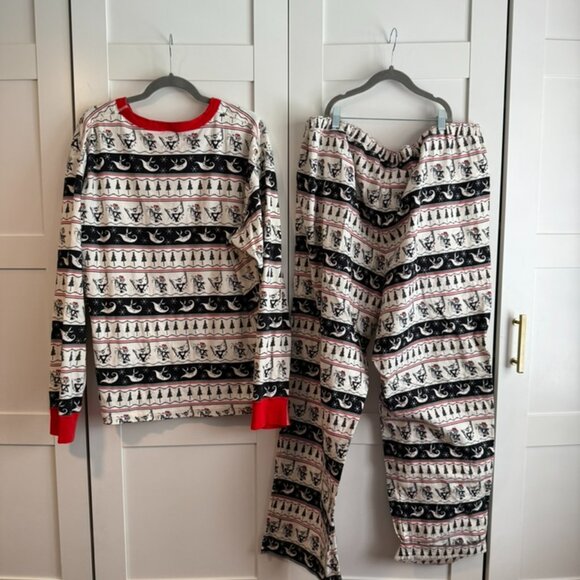 Hanna Andersson The Nightmare Before Christmas Men's Fair Isle PJ Set- Sz XXL - Picture 5 of 5